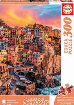 Educa - Legpuzzel - Cinque Terre, Manarole, Italië - 300 stukjes