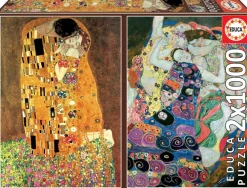 Educa - Legpuzzel - De Kus - Vrouwen - 2 x 1000 stukjes