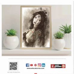 Educa - Legpuzzel - Dead Moon, Luis Royo - 1000 stukjes