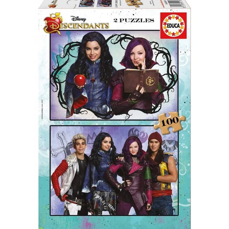 Educa - Legpuzzel - Descendants - 2 x 100 stukjes