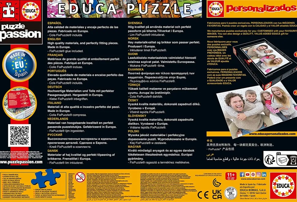 Educa - Legpuzzel - Dinos - 500 stukjes