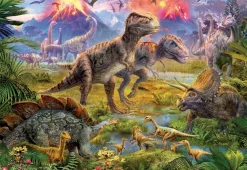 Educa - Legpuzzel - Dinosaurus Ontmoeting - 500 stukjes