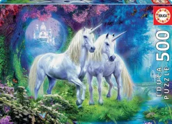 Educa - Legpuzzel - Eenhoorns in het Bos - 500 stukjes