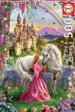 Educa - Legpuzzel - Fee en Eenhoorn - 500 stukjes