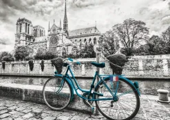 Educa - Legpuzzel - Fiets bij de Notre-Dame - 500 stukjes