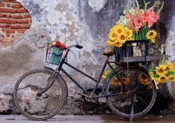 Educa - Legpuzzel - Fiets met Bloemen - 500 stukjes