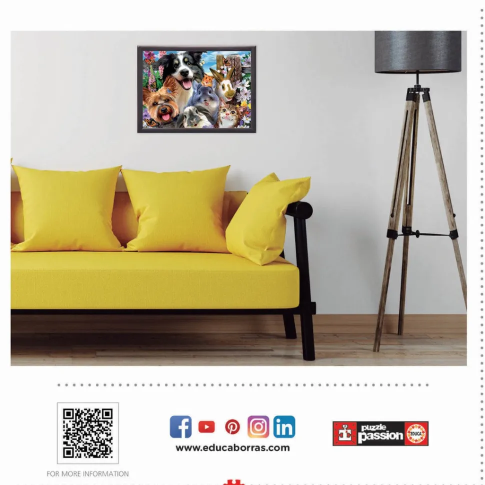 Educa - Legpuzzel - Funny Selfie - 500 stukjes