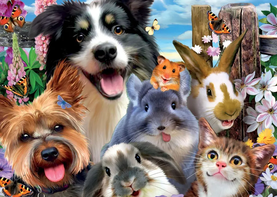 Educa - Legpuzzel - Funny Selfie - 500 stukjes