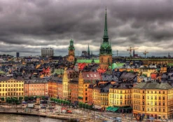 Educa - Legpuzzel - Gezicht Over Stockholm - 1000 stukjes