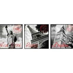 Educa - Legpuzzel - Grote Steden - 3 x 500 stukjes