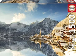 Educa - Legpuzzel - Hallstatt in de Winter - 1500 stukjes