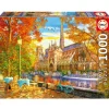 Educa - Legpuzzel - Herfst bij de Notre Dame - 1000 stukjes