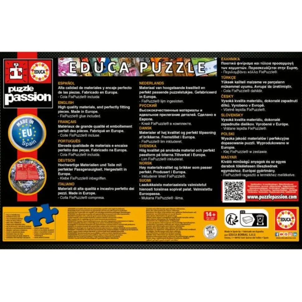 Educa - Legpuzzel - Herfst bij de Notre Dame - 1000 stukjes