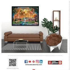 Educa - Legpuzzel - Het Leven in de Jungle - 4000 stukjes