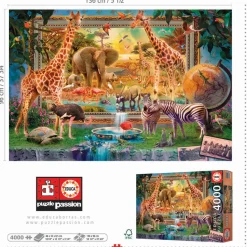 Educa - Legpuzzel - Het Leven in de Jungle - 4000 stukjes