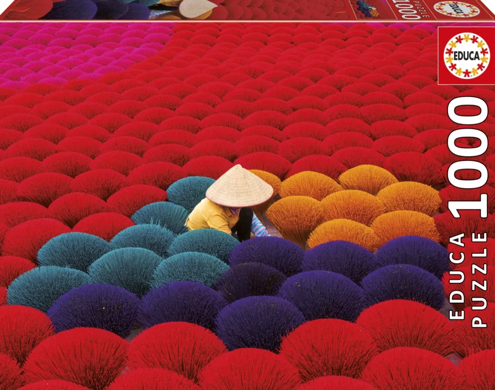 Educa - Legpuzzel - Het Wierook Dorp - 1000 stukjes