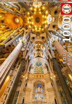 Educa - Legpuzzel - Interieur van de Sagrada Familia - 1000 stukjes