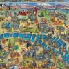 Educa - Legpuzzel - Kaart Van Parijs - 500 stukjes