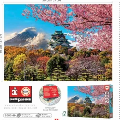Educa - Legpuzzel - Kasteel van Osaka - 2000 stukjes