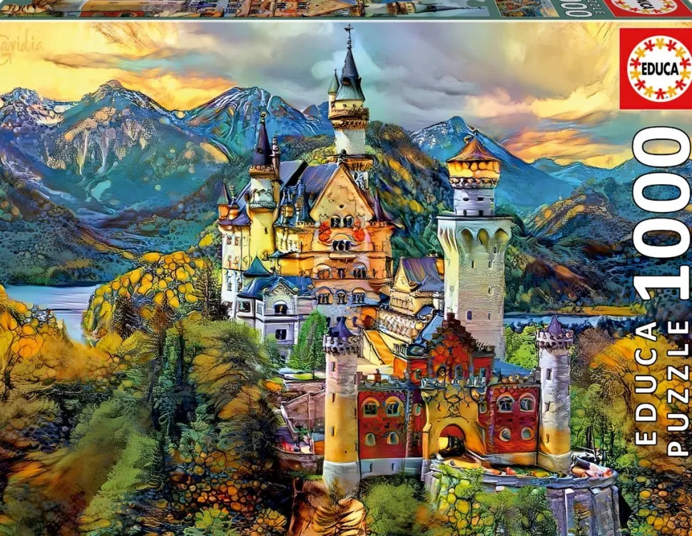Educa - Legpuzzel - Kasteel Neuschwanstein - 1000 stukjes