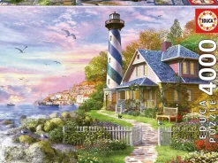 Educa - Legpuzzel - Lighthouse at Rock Bay - 4000 stukjes
