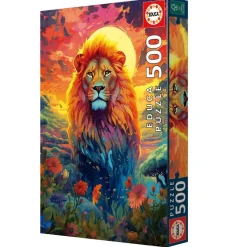 Educa - Legpuzzel - Majestieuse Leeuw - 500 stukjes
