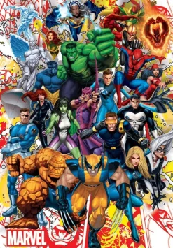 Educa - Legpuzzel - Marvel Heroes! - 500 stukjes