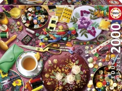 Educa - Legpuzzel - Naaitafel - 2000 stukjes