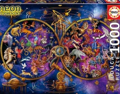 Educa - Legpuzzel - Neon Sterrenbeelden - 1000 stukjes