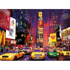 Educa - Legpuzzel - Neon, Times Square, New York - 1000 stukjes