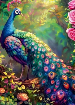 Educa - Legpuzzel - Pauwentuin - 1000 stukjes