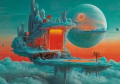 Educa - Legpuzzel - Planeet van Vuur en IJs - 500XL stukjes