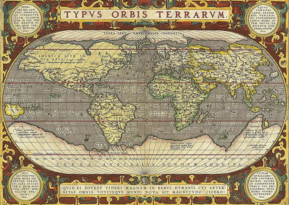 Educa - Legpuzzel - Planisfeer - 2000 stukjes
