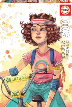 Educa - Legpuzzel - Run Like a Girl - 500 stukjes