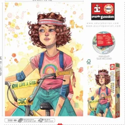 Educa - Legpuzzel - Run Like a Girl - 500 stukjes