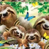 Educa - Legpuzzel - Selfie van de Slothfamilie - 500 stukjes