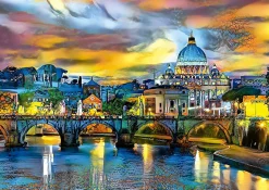 Educa - Legpuzzel - Sint-Pietersbasiliek en Sint-Engelbrug - 1500 stukjes