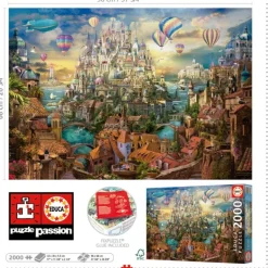 Educa - Legpuzzel - Stad van Dromen - 2000 stukjes
