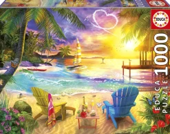 Educa - Legpuzzel - Strand van de Liefde - 1000 stukjes