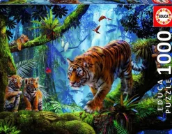 Educa - Legpuzzel - Tijgers in de Boom - 1000 stukjes
