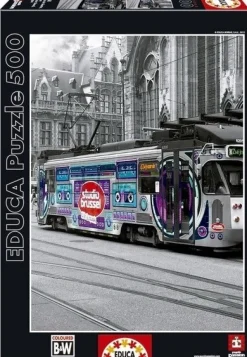 Educa - Legpuzzel - Tram de Gand, België - 500 stukjes