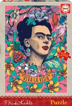 Educa - Legpuzzel - Viva La Vida, Frida Kahlo - 500 stukjes