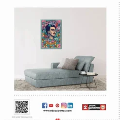 Educa - Legpuzzel - Viva La Vida, Frida Kahlo - 500 stukjes