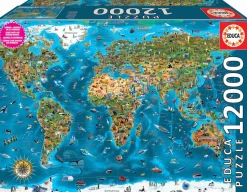 Educa - Legpuzzel - Wereld Wonderen - 12000 stukjes
