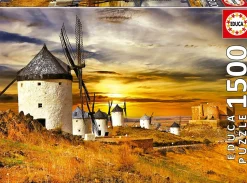Educa - Legpuzzel - Windmolens, Consuegra - 1500 stukjes
