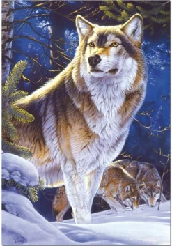 Educa - Legpuzzel - Wolf Op Wacht - 500 stukjes