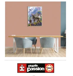 Educa - Legpuzzel - Wolven In De Bergen - 500 stukjes