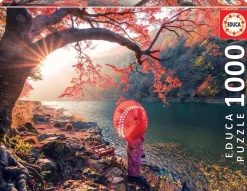 Educa - Legpuzzel - Zonsopgang bij de Katsura, Japan - 1000 stukjes