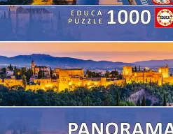 Educa - Panorama Legpuzzel - Alhambra, Granada - 1000 stukjes