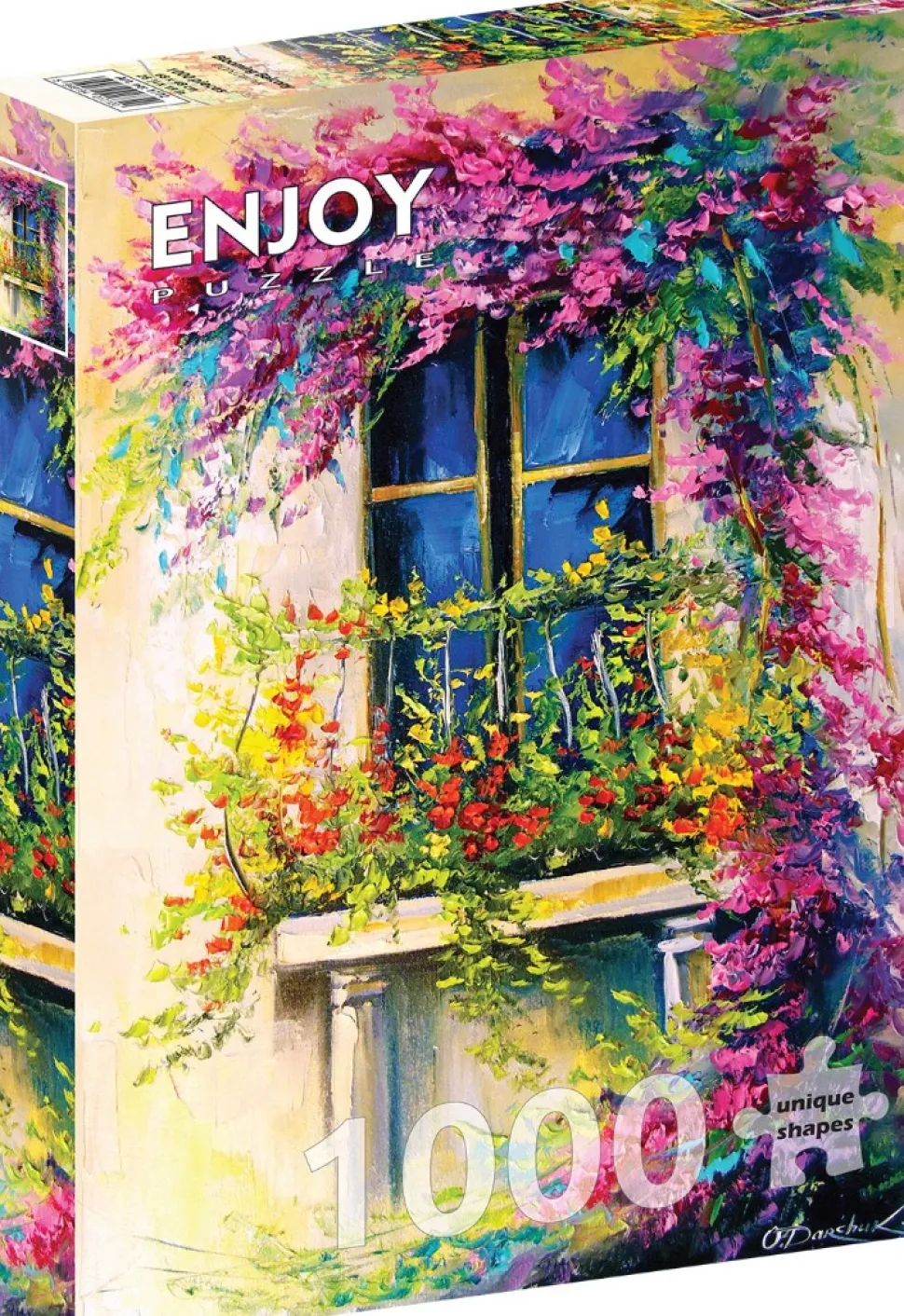 Enjoy - Legpuzzel - Bloemen Balkon - 1000 stukjes